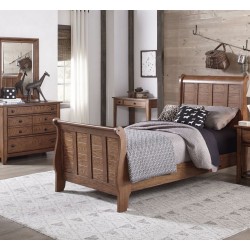 Grandpa's Cabin Youth Bedroom w/Sleigh Bed