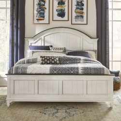 Allyson Park Queen Arched Panel Bed