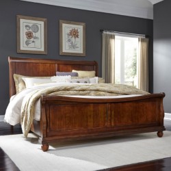 Rustic Traditions King Sleigh Bed