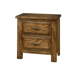 Maple Road 2 Drawer Night Stand