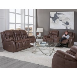 Cherokee Reclining Collection (Chocolate)